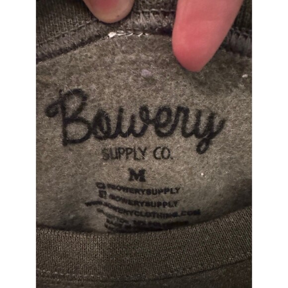 Bowery Supply Co. Yosemite Crewneck Sweatshirt – Forest Green, Size Medium - Picture 3 of 3